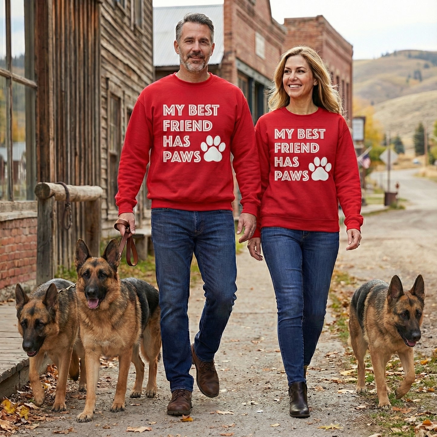 My Best Friend Has Paws Sweatshirt