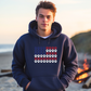 Pawprint American Flag Hoodie