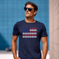 Pawprint American Flag Men's T-Shirt