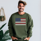 Pawprint American Flag Sweatshirt