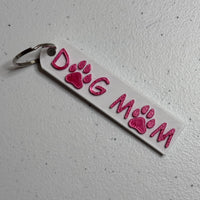 White w/ Pink Lettering