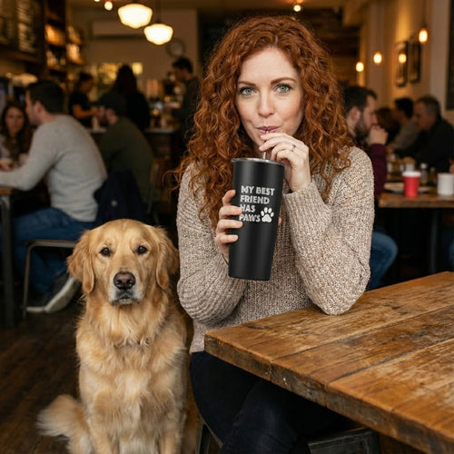 My Best Friend Has Paws Tumbler