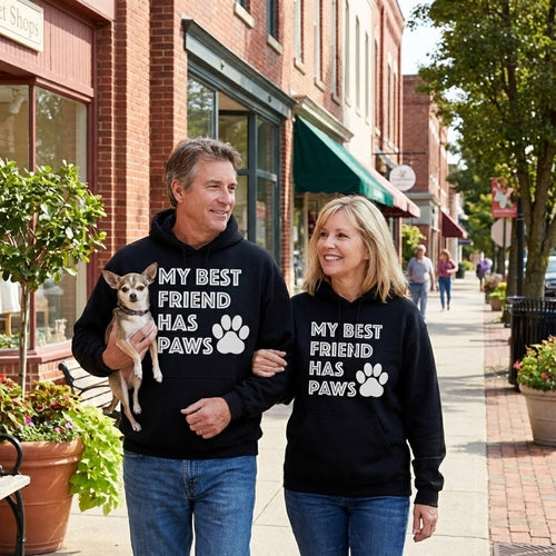 My Best Friend Has Paws Hoodie