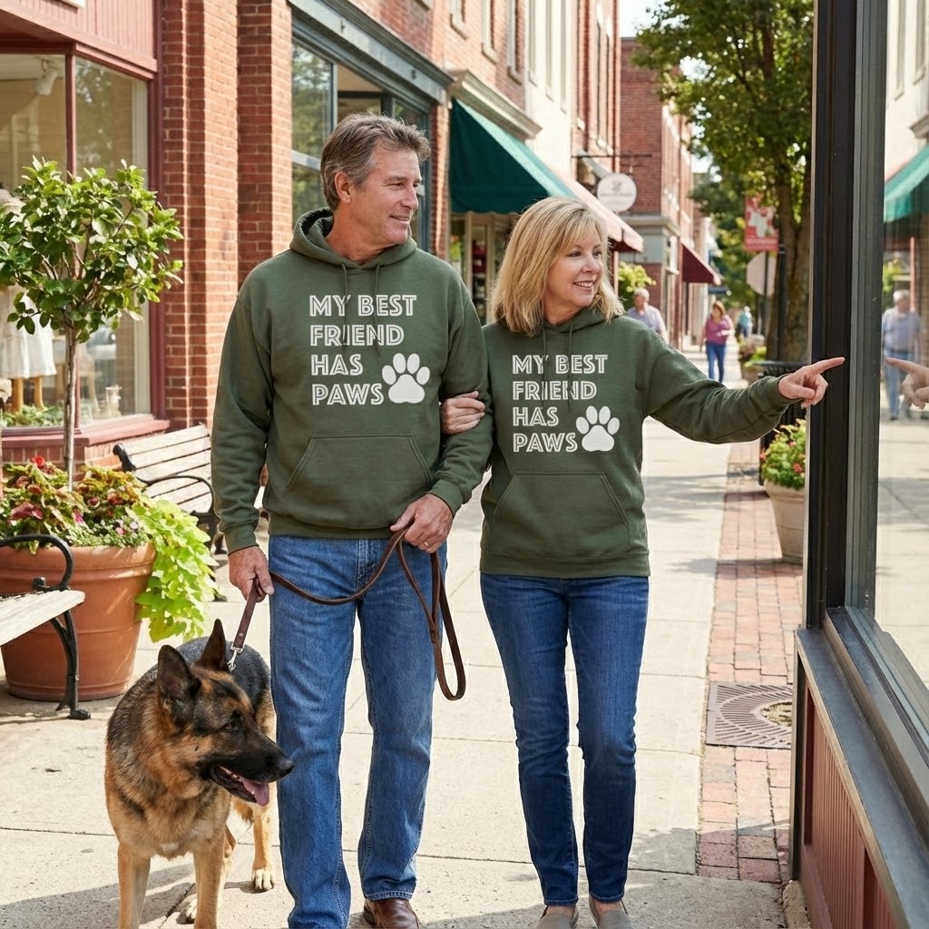 My Best Friend Has Paws Hoodie