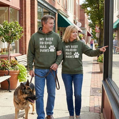 My Best Friend Has Paws Hoodie