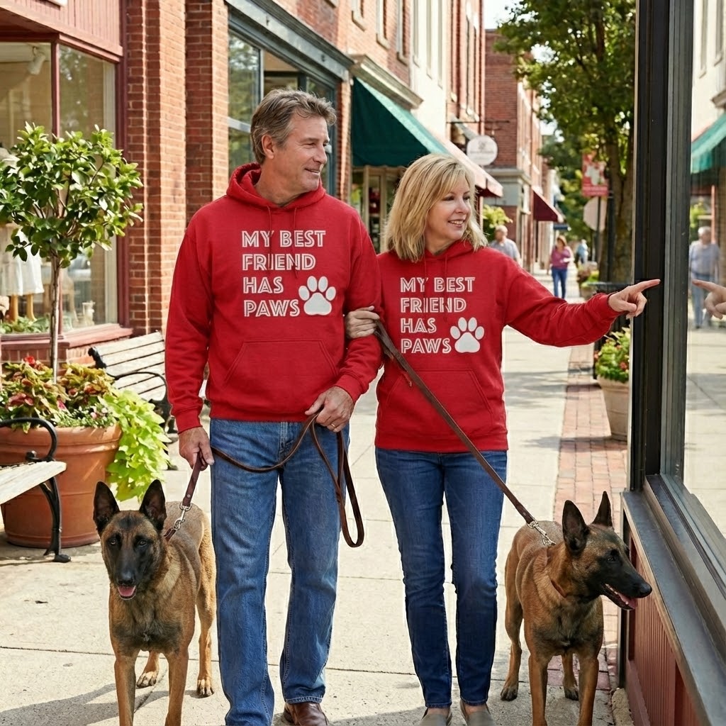 My Best Friend Has Paws Hoodie