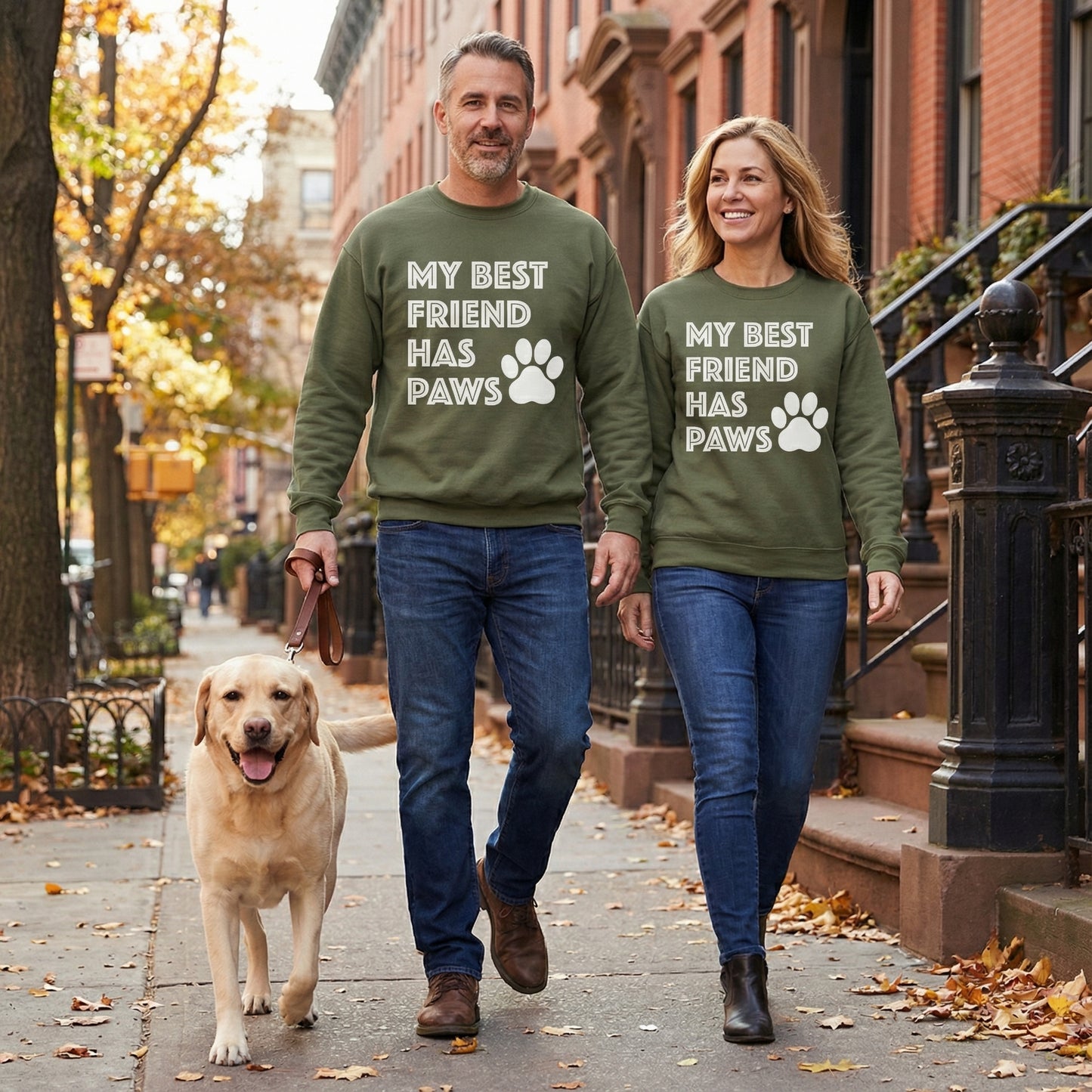 My Best Friend Has Paws Sweatshirt
