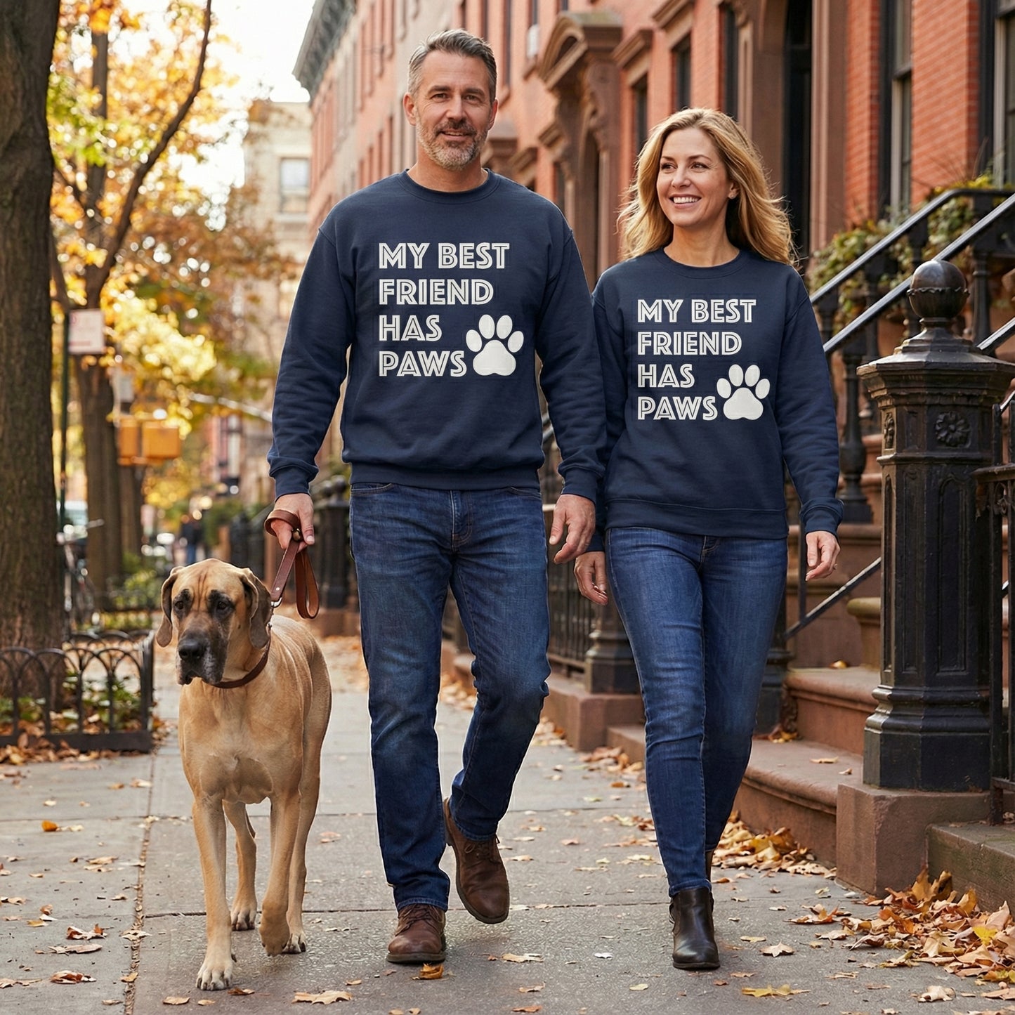 My Best Friend Has Paws Sweatshirt